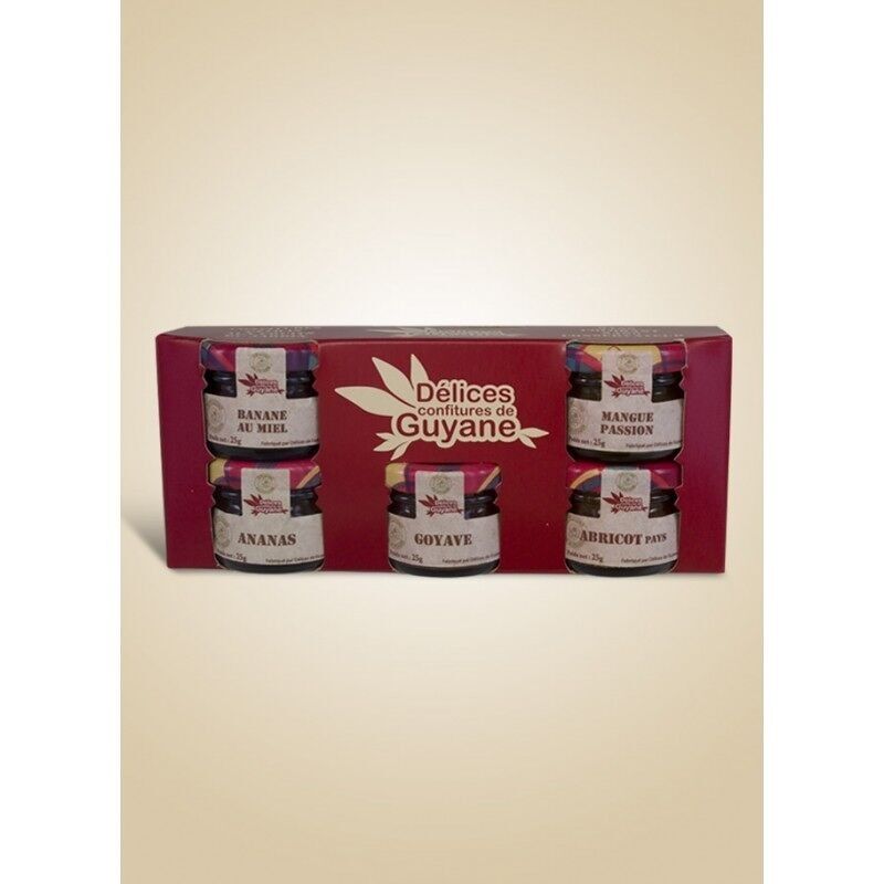 BOX OF 5 JAMS 25g