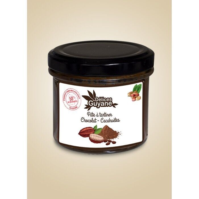 CREMA DE CHOCOLATE Y CACAHUETE 110g