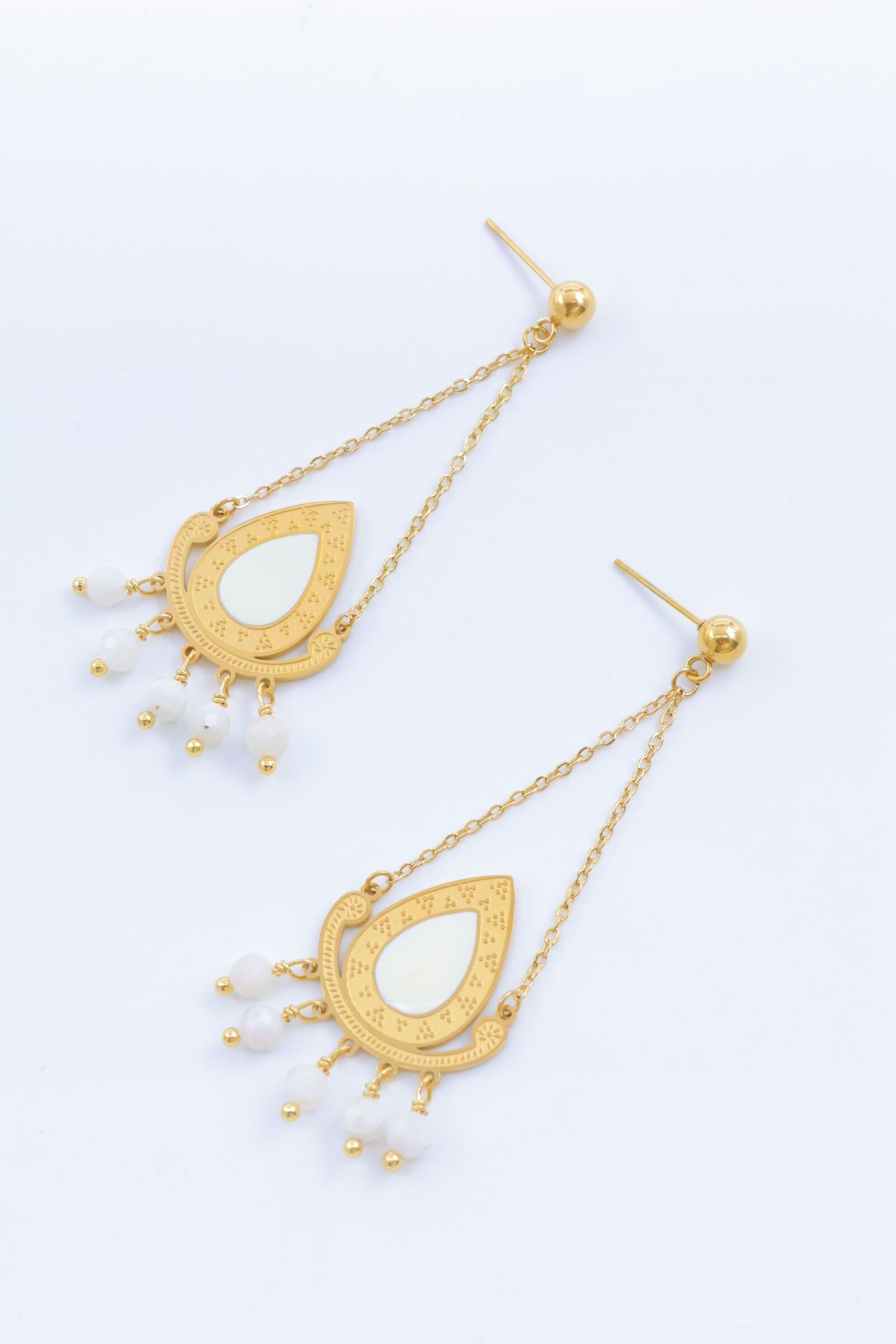 Edelstahl Ohrringe - A373