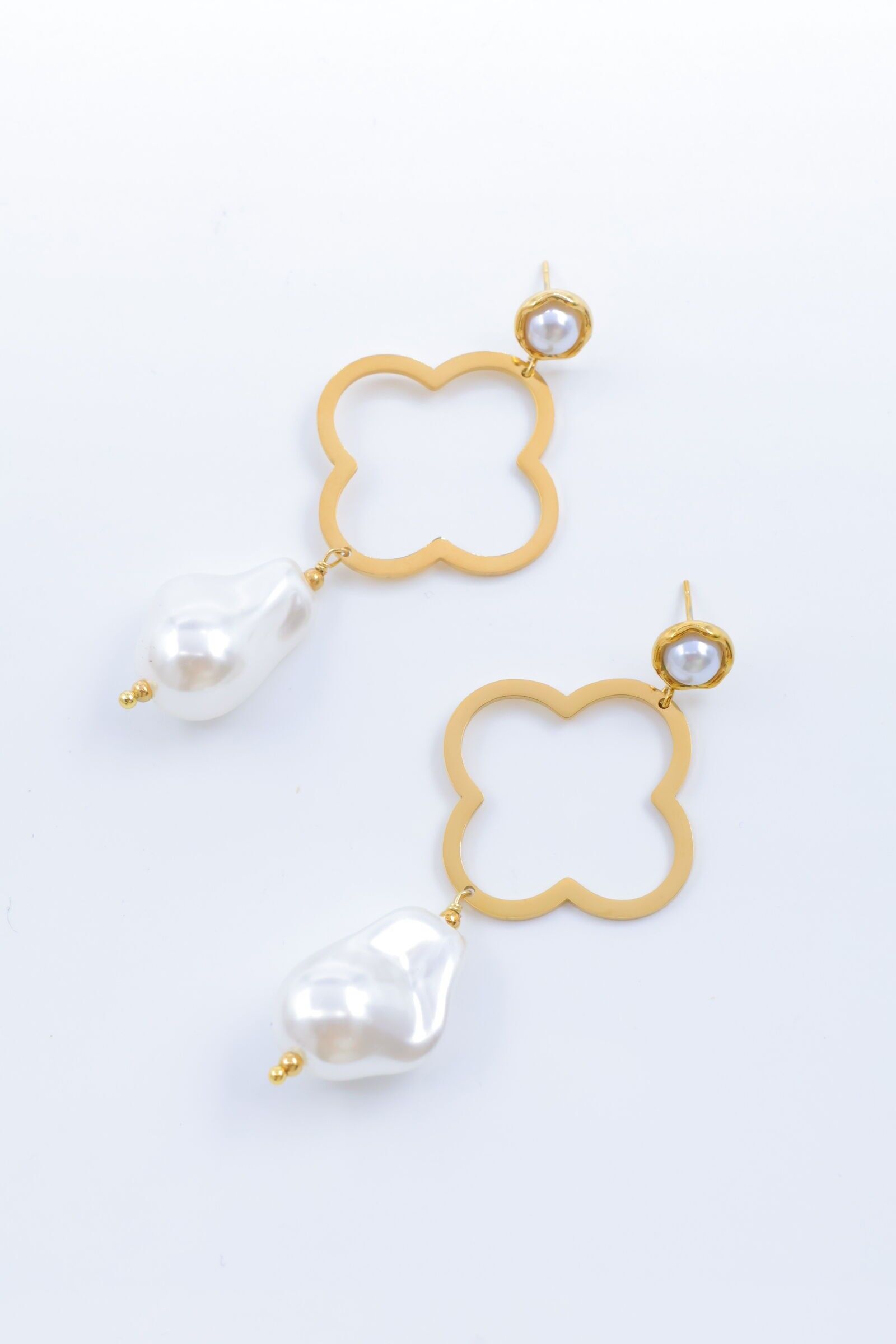 Boucles d'oreilles en acier inoxydable - A369