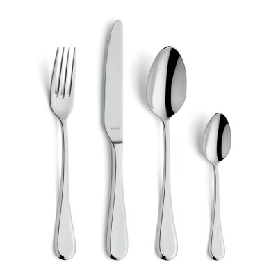 Drift - 24 piece cutlery set for 6 people-AMEFA