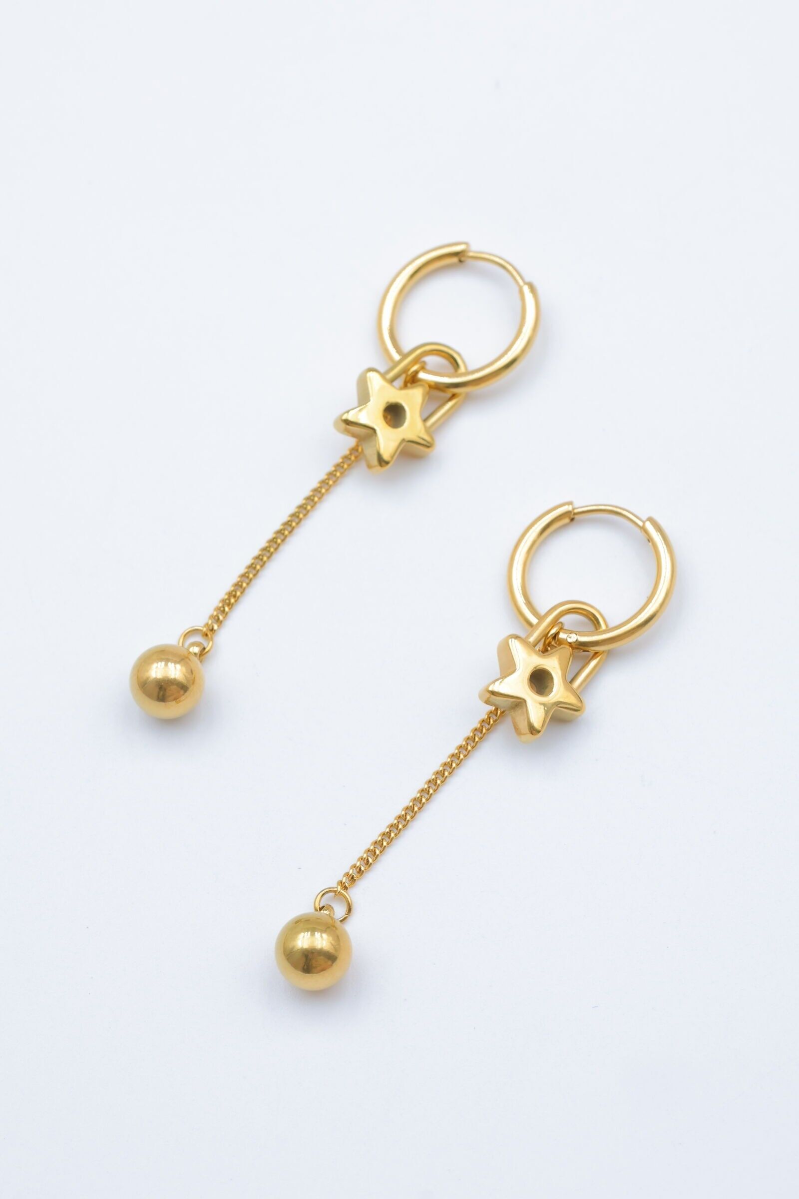 Boucles d'oreilles en acier inoxydable - BK25