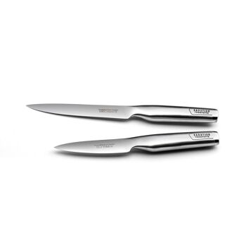 Asean - Set 2 couteaux de cuisine-SABATIER TROMPETTE 2