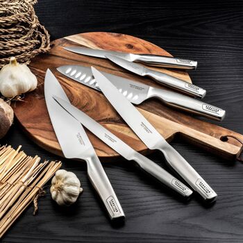 Asean - Set 2 couteaux de cuisine-SABATIER TROMPETTE 4