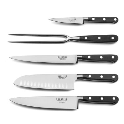 Origin - Set di 5 coltelli da cucina-SABATIER TROMPETTE