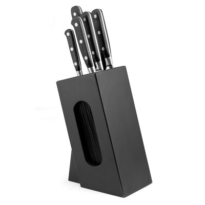 Origin - Spaghetti block for 5 kitchen knives-SABATIER TROMPETTE