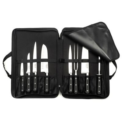 Origin - Kit 8 kitchen knives-SABATIER TROMPETTE