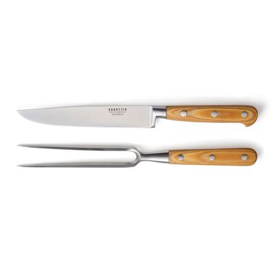 Essential - Carving knife & fork-SABATIER TRUMPETTE
