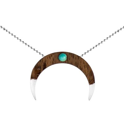 Wooden Necklace – Horizons of imagination - Lanula - Ball chain