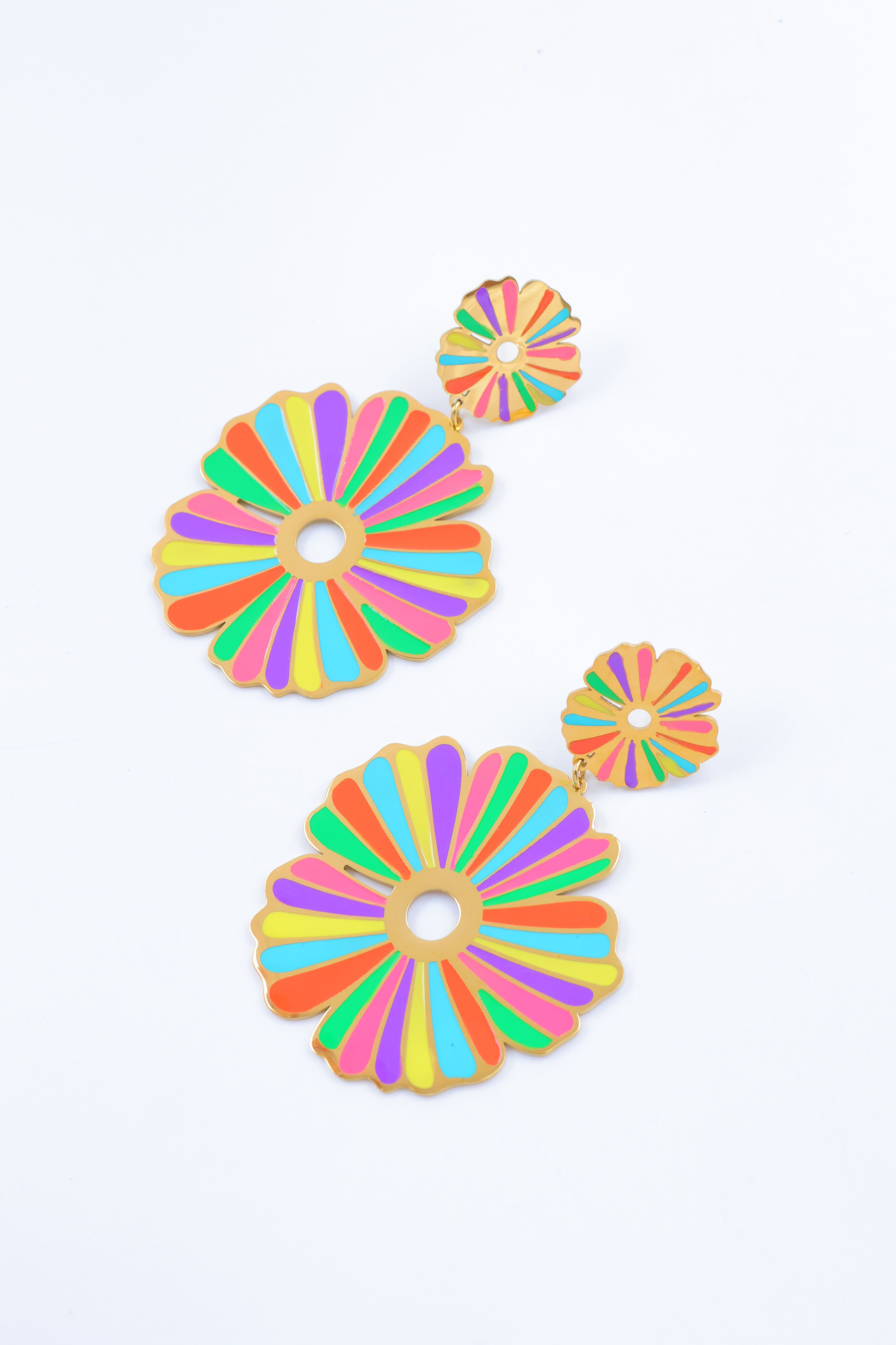 Edelstahl Ohrringe - A1160