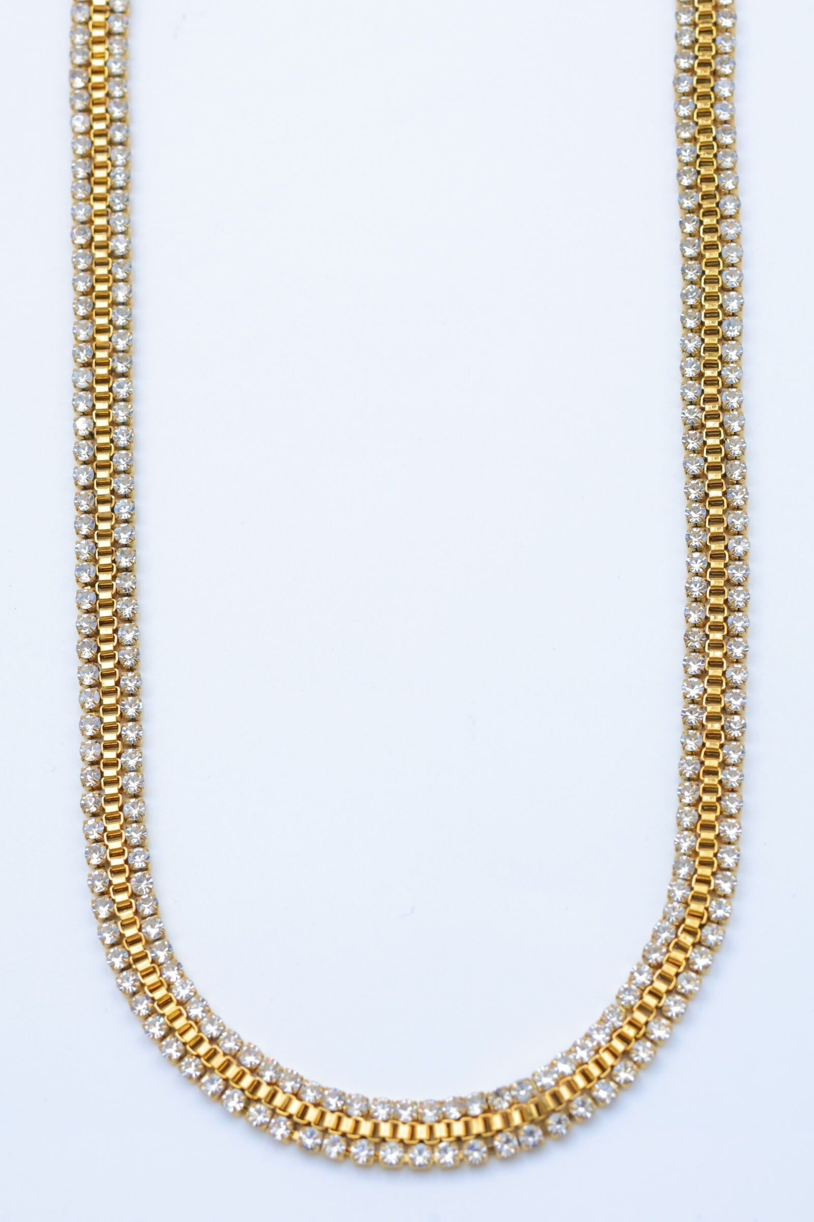 Edelstahl Halskette - Y158-DO