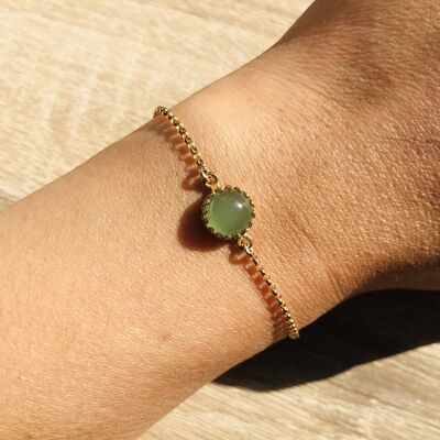 Margaux Aventurine Bracelet Gold