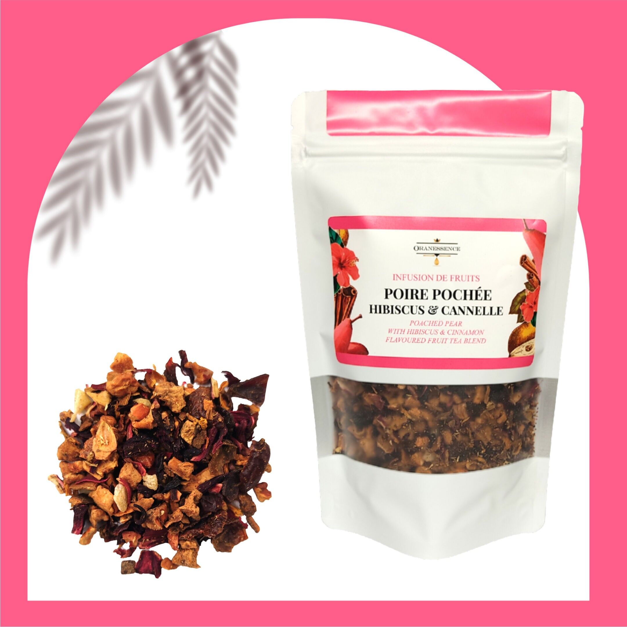 Infuso di frutta - Pera cotta, ibisco e cannella