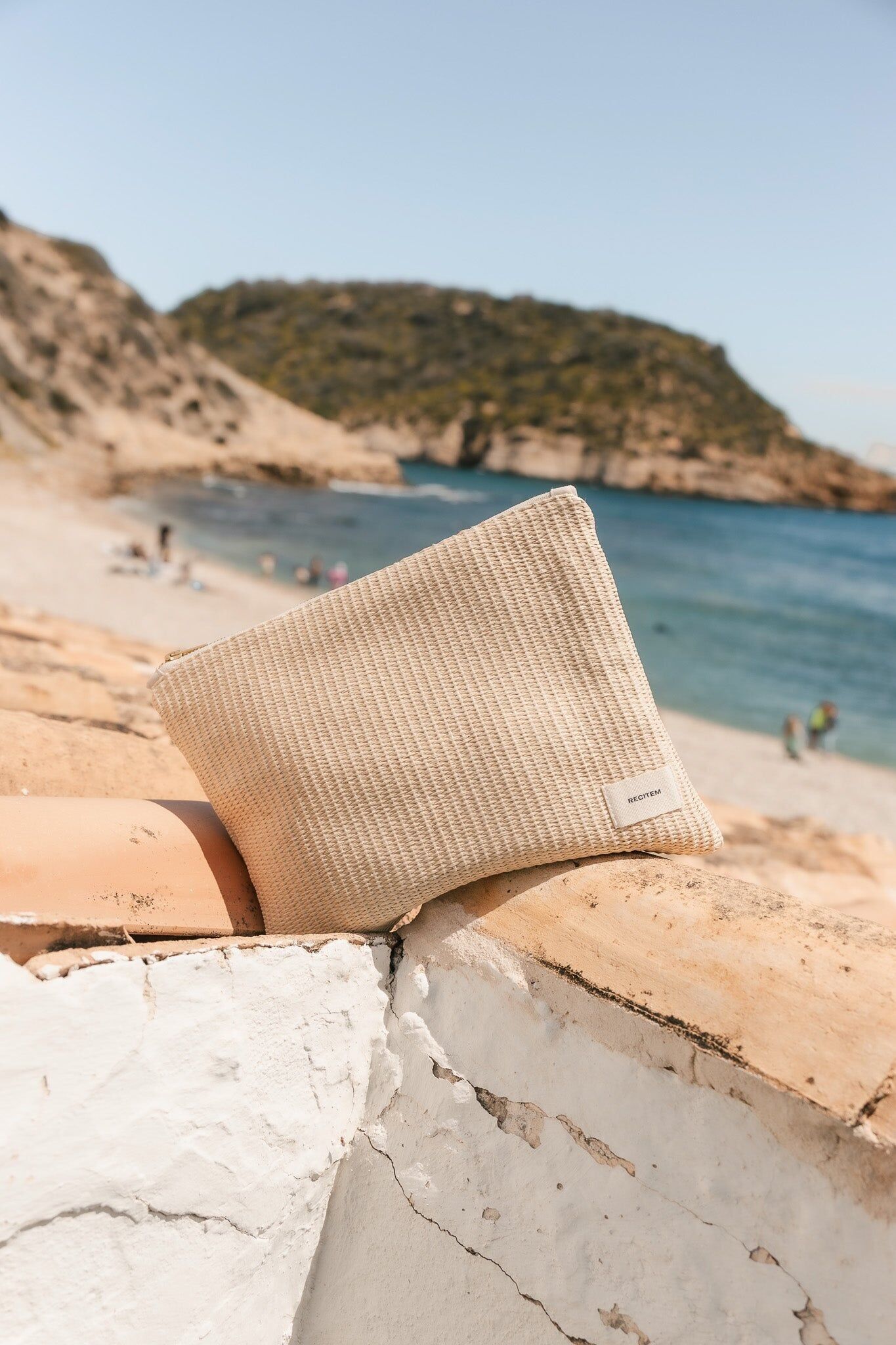 Marsupio in rafia Maxi Clara