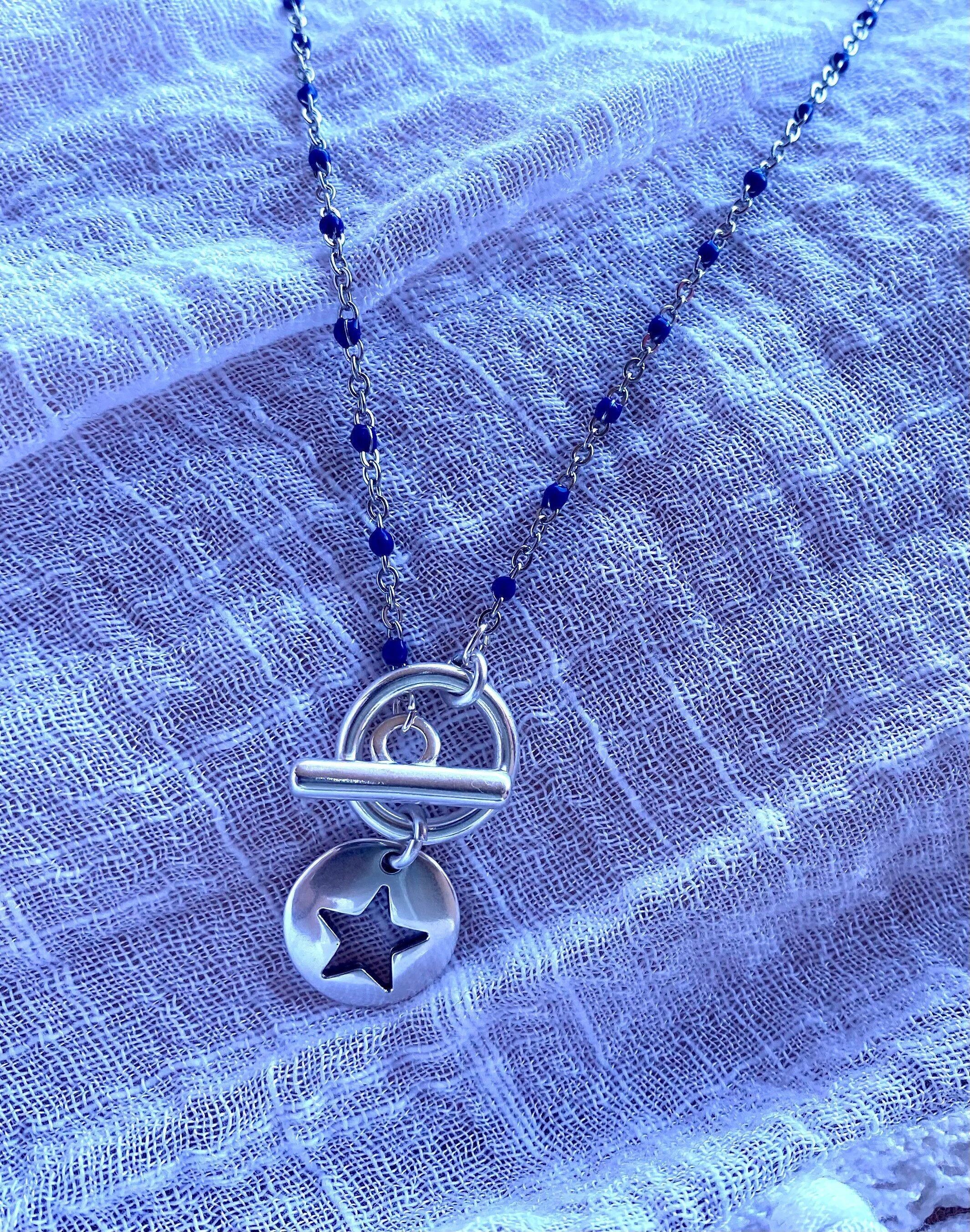 collana in tela cava toggle xs