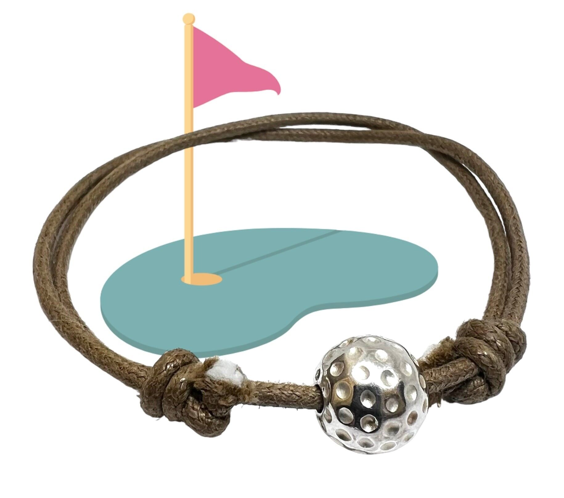 Pulsera de pelota de golf