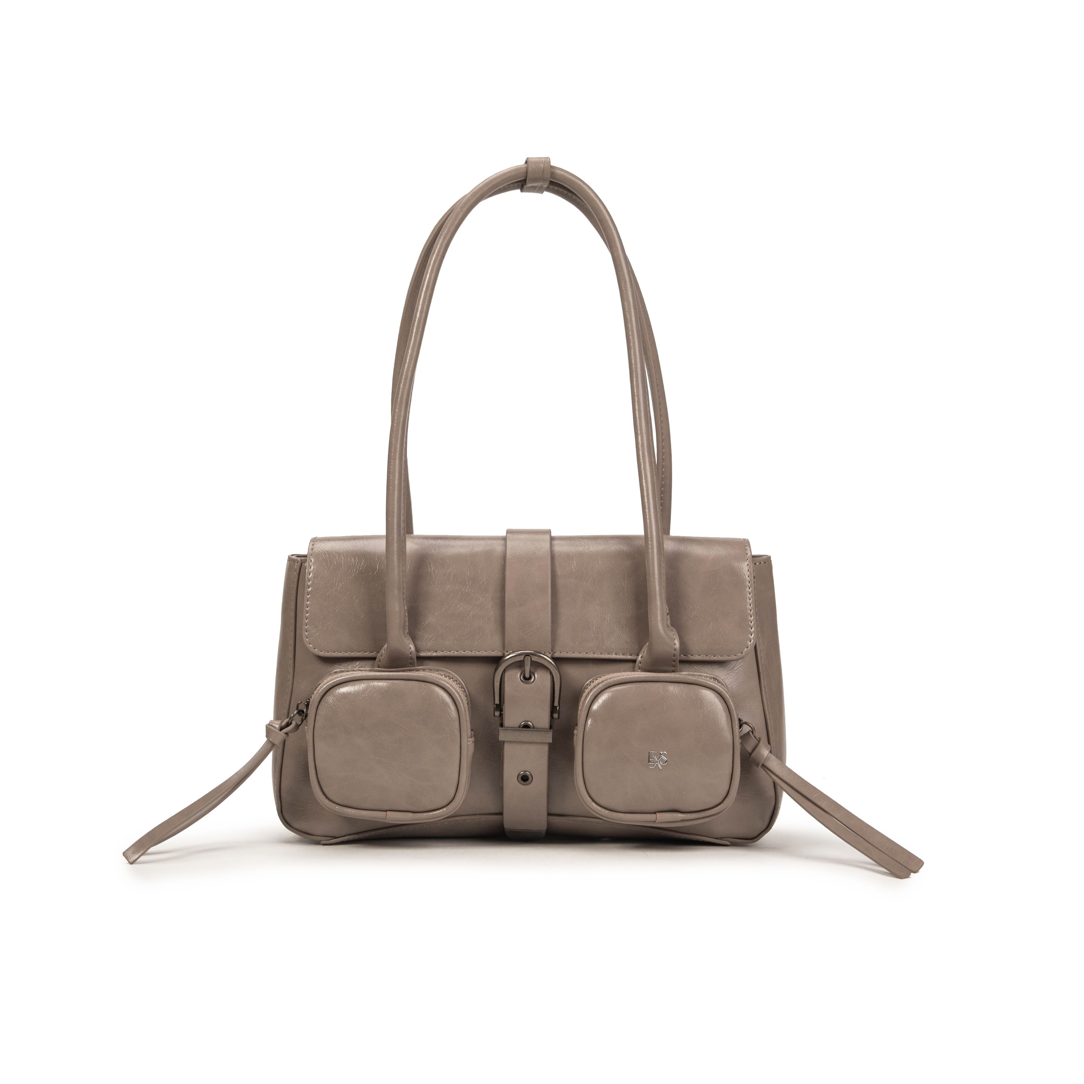 Sac porté épaule Calla gris Excess Paris