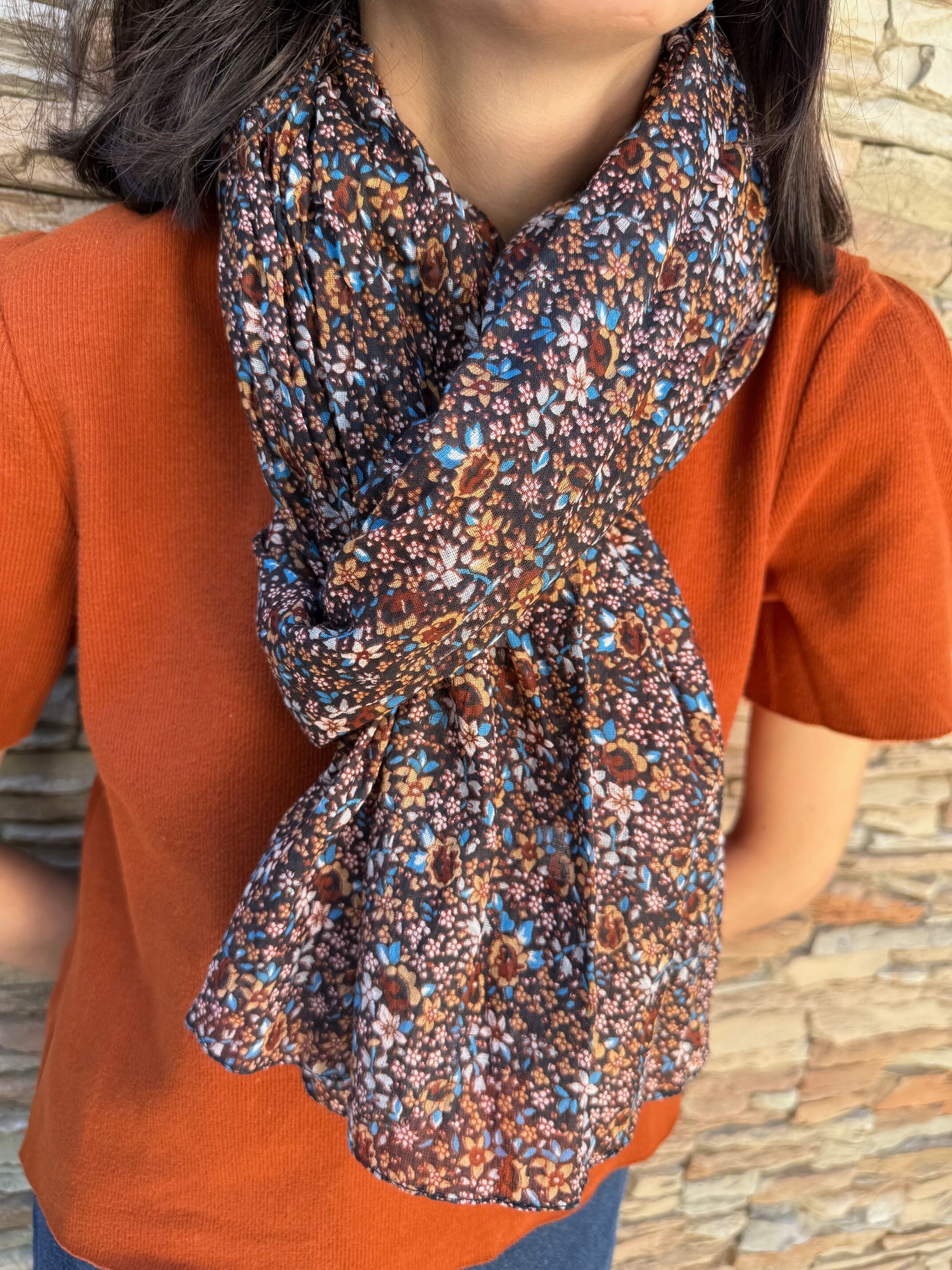 Bufanda Liberty para mujer - color otoñal