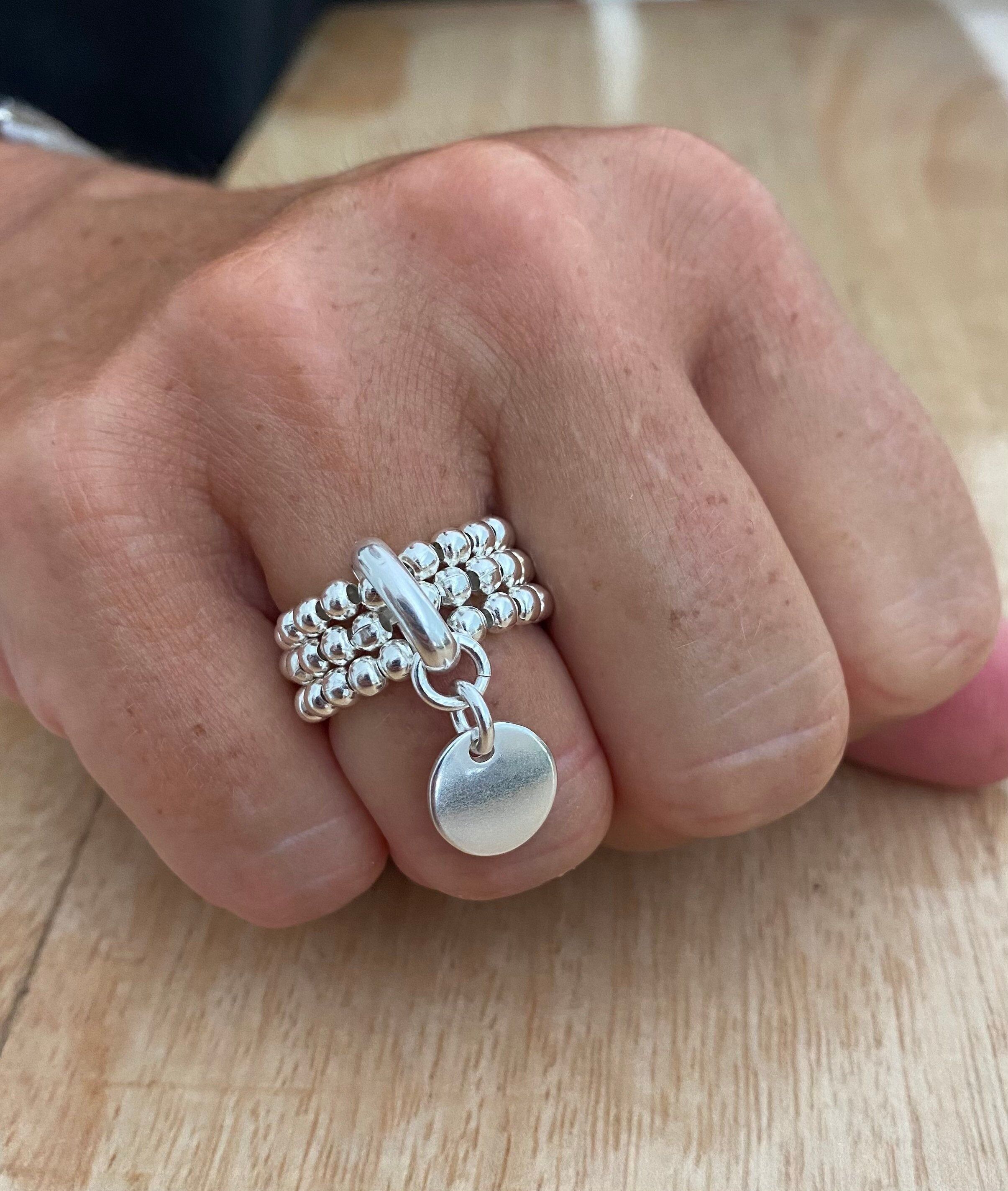 Anello Tri Pearl in argento 925