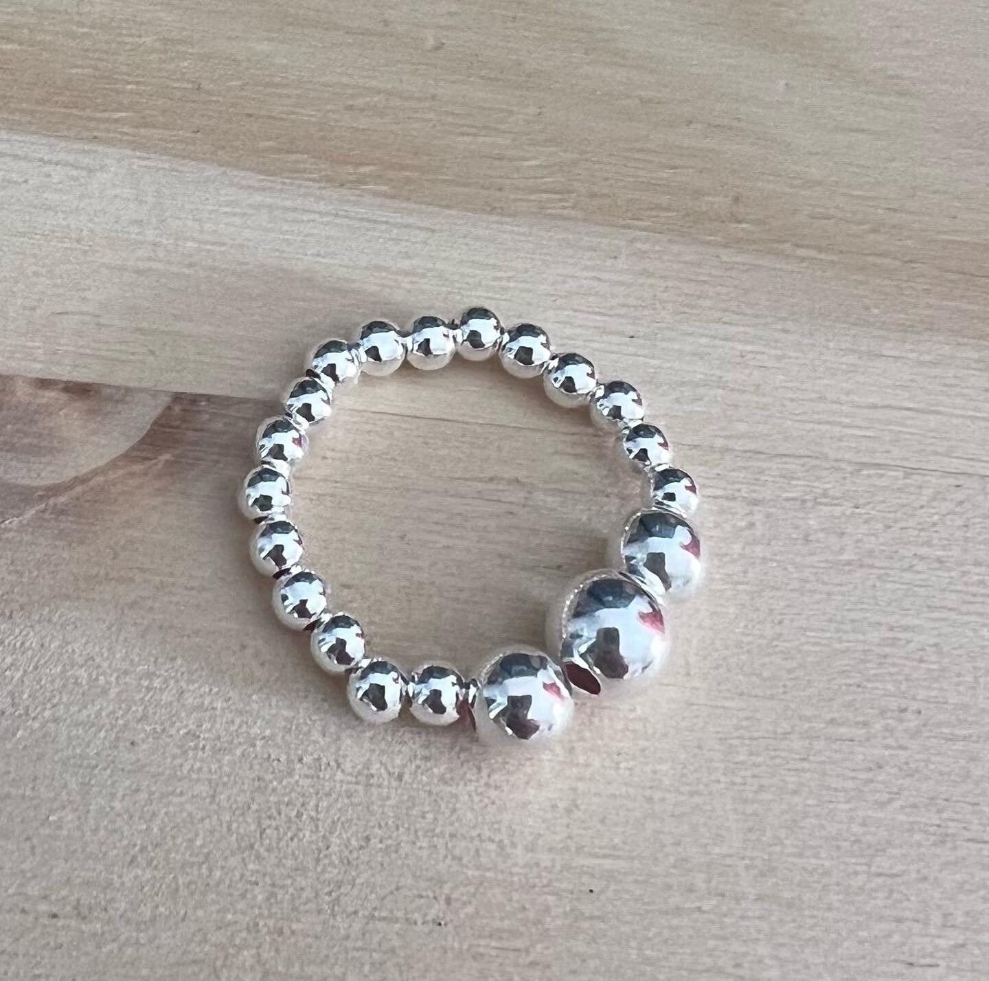 anello in argento 925 con perla