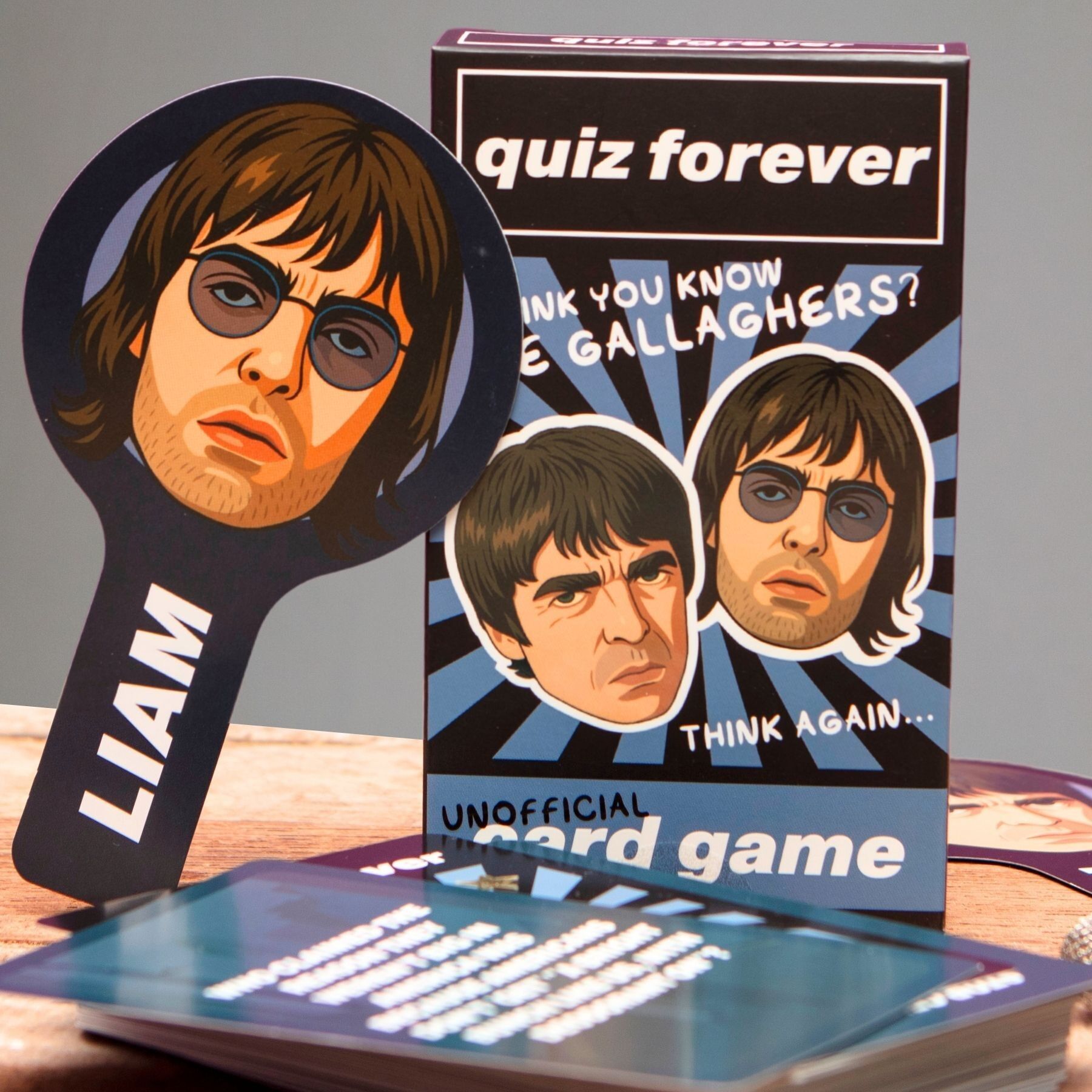 Quiz Forever Oasis Card Game – Unofficial Oasis Merchandise