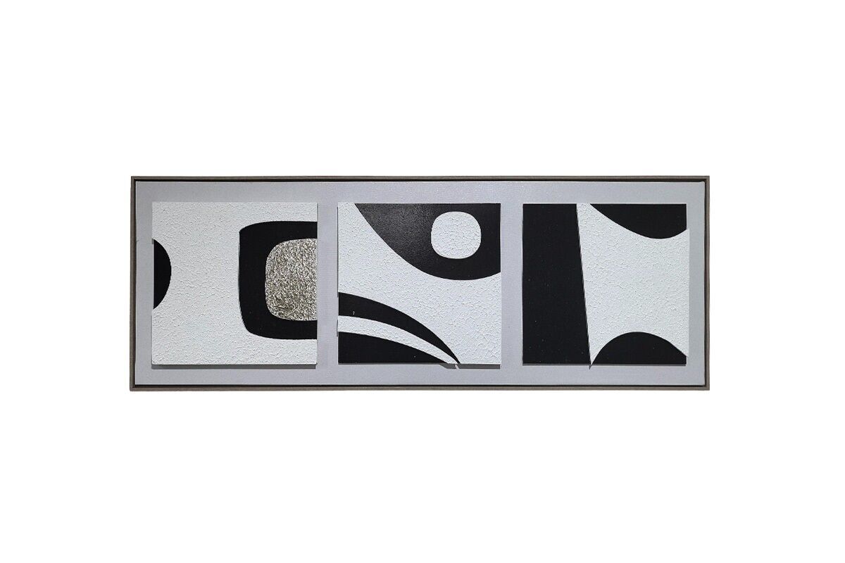 TA7118 - PITTURA A TEXTURE GEOMETRICA LUNGA - GALLERIA