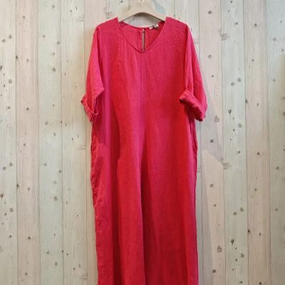 RIF 15561 TUTA IN LINO 100%