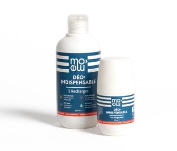 Recharge déodorant, certifié bio, 99.7% naturel, 250ml 6