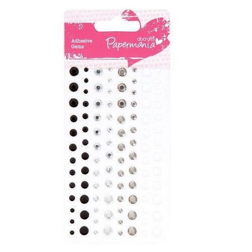 Pietre adesive (104 pezzi) - Capsula - Monocromatico