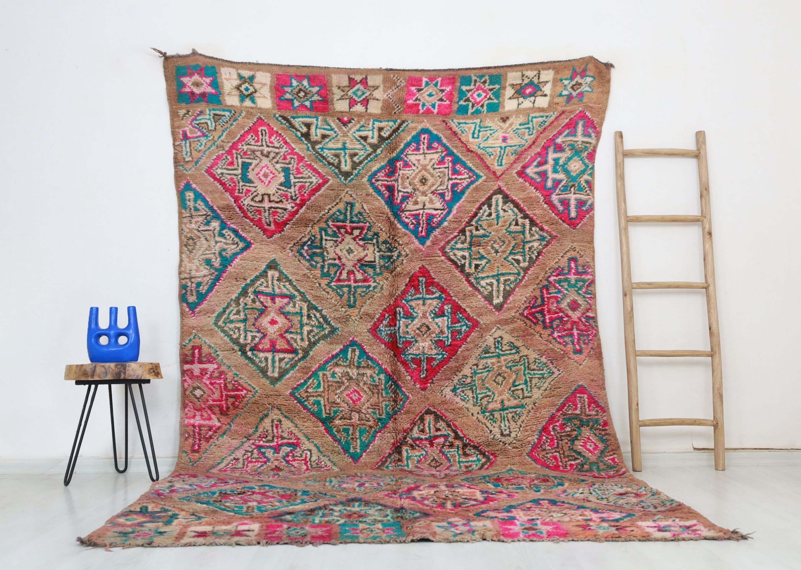 Tappeto marocchino vintage Taburt 190 cm x 310 cm