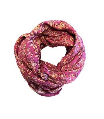 Bufanda Bellis para adultos en polvo, 100 cm