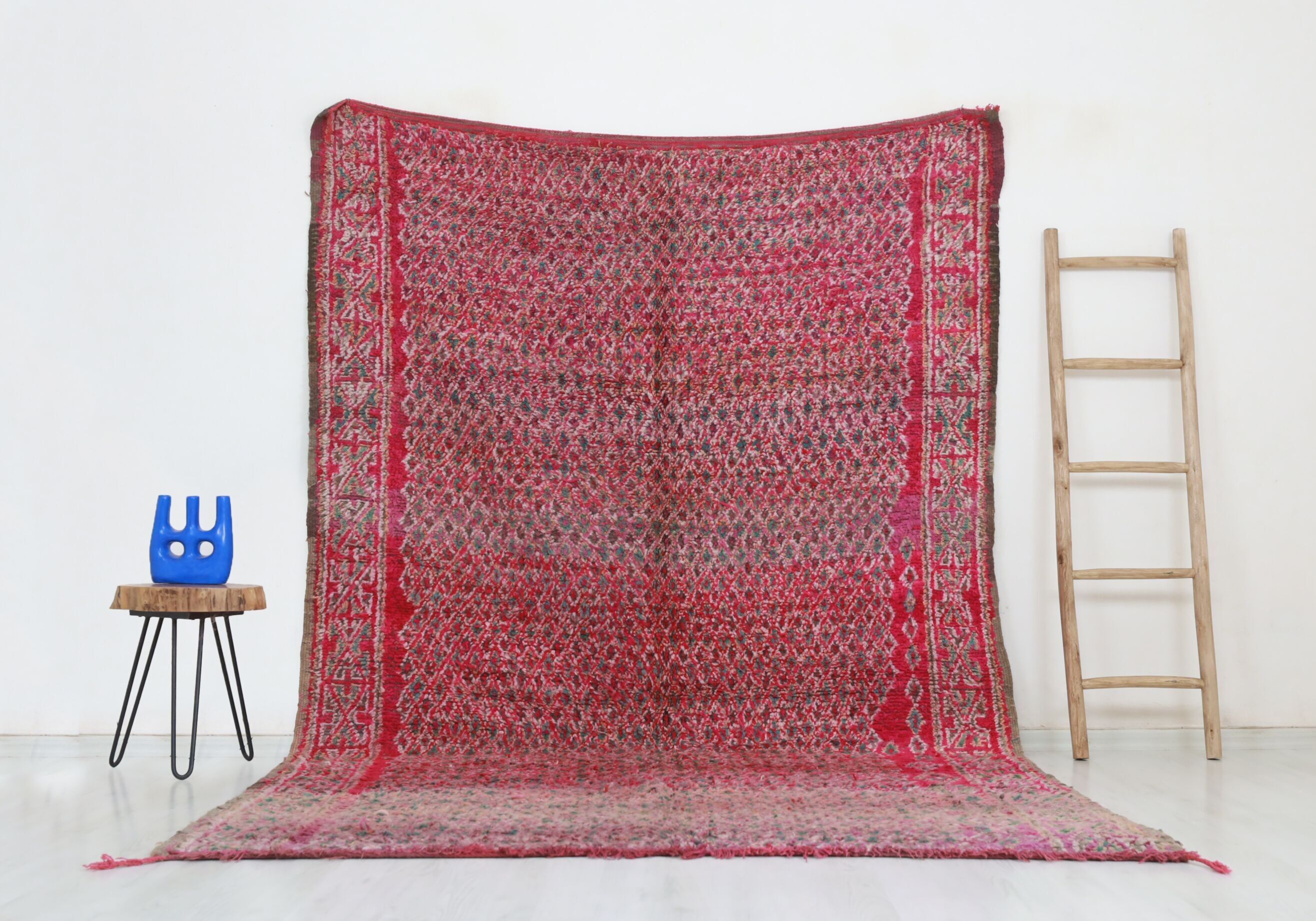 Tappeto marocchino vintage Fena 193 cm x 318 cm