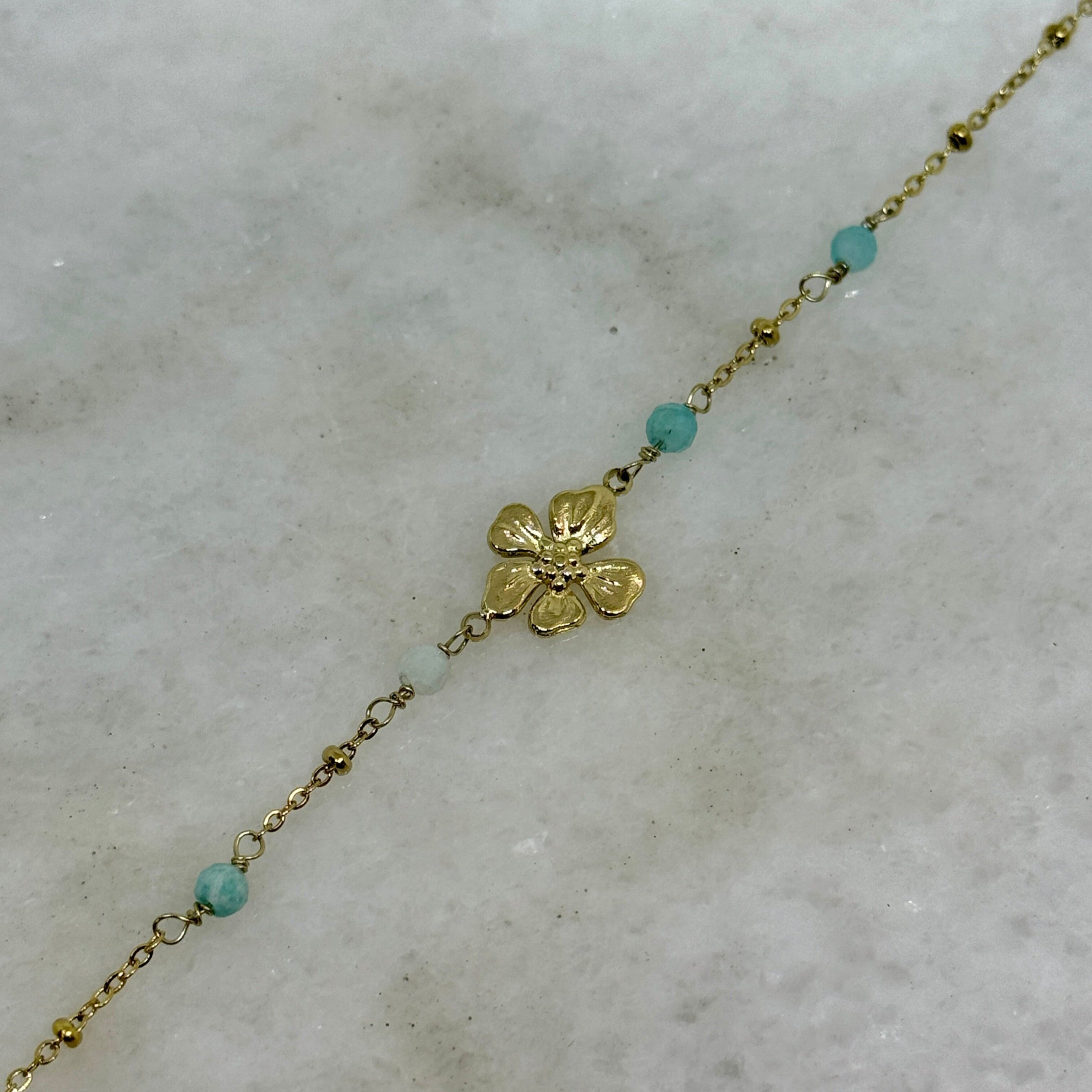 Braccialetto in fiore