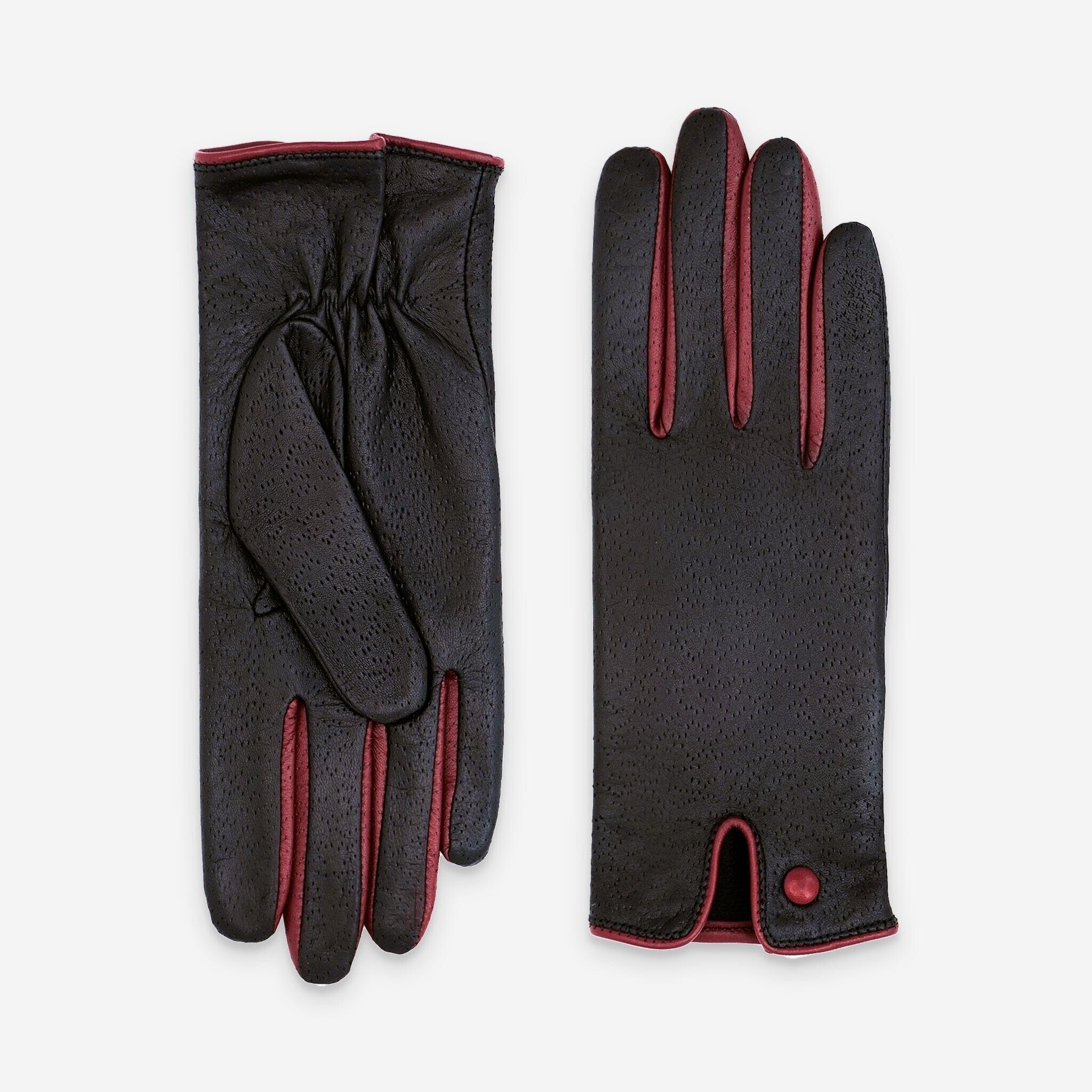 Gants cuir agneau-100% polyester (microfibre)-52594MI