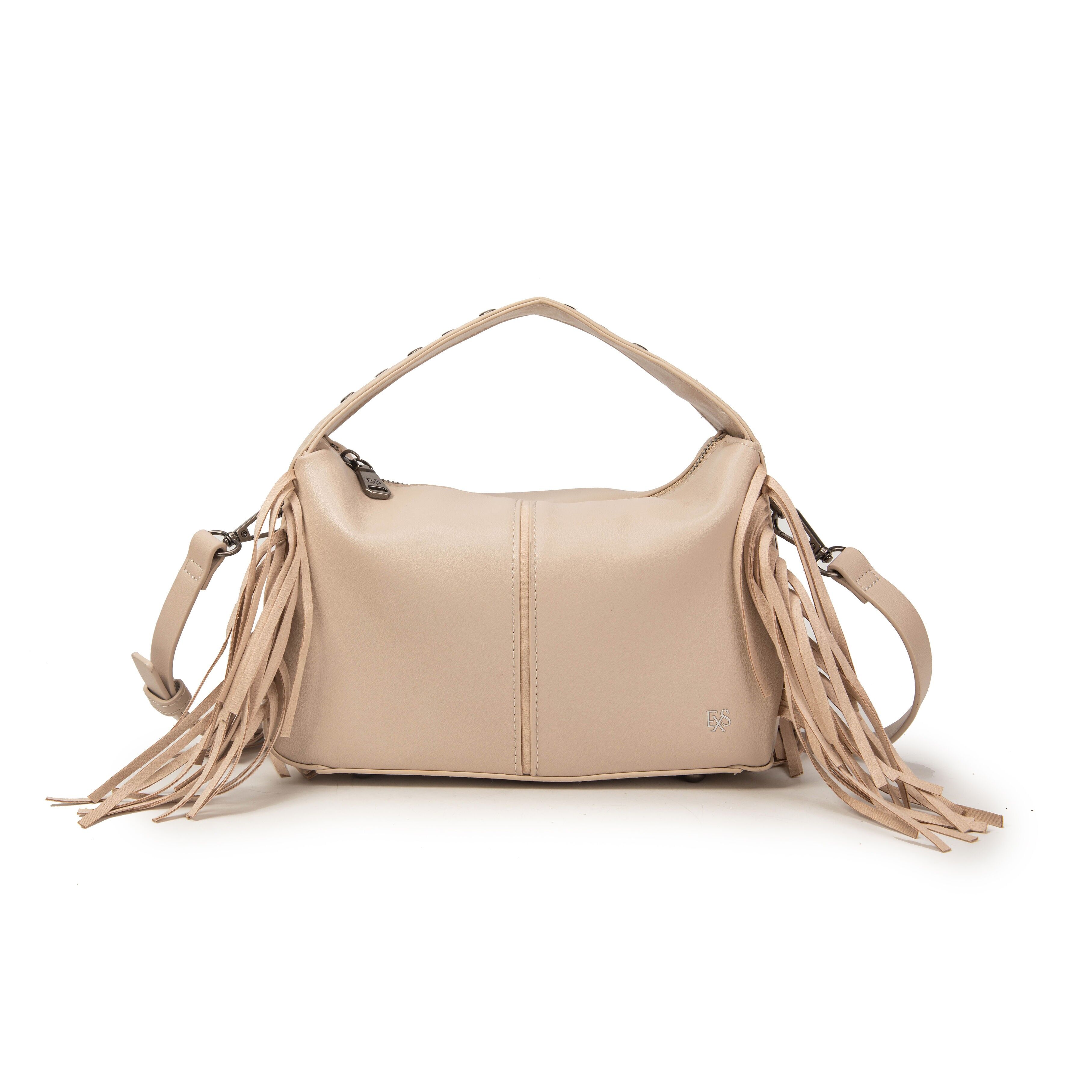 Sac porté main ou bandoulière Rose nude Excess Paris