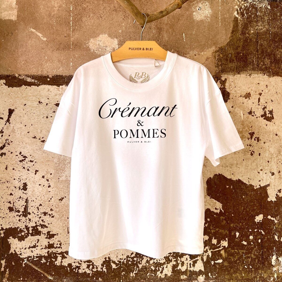 Crémant & Frites - Chemise Oversize Blanche