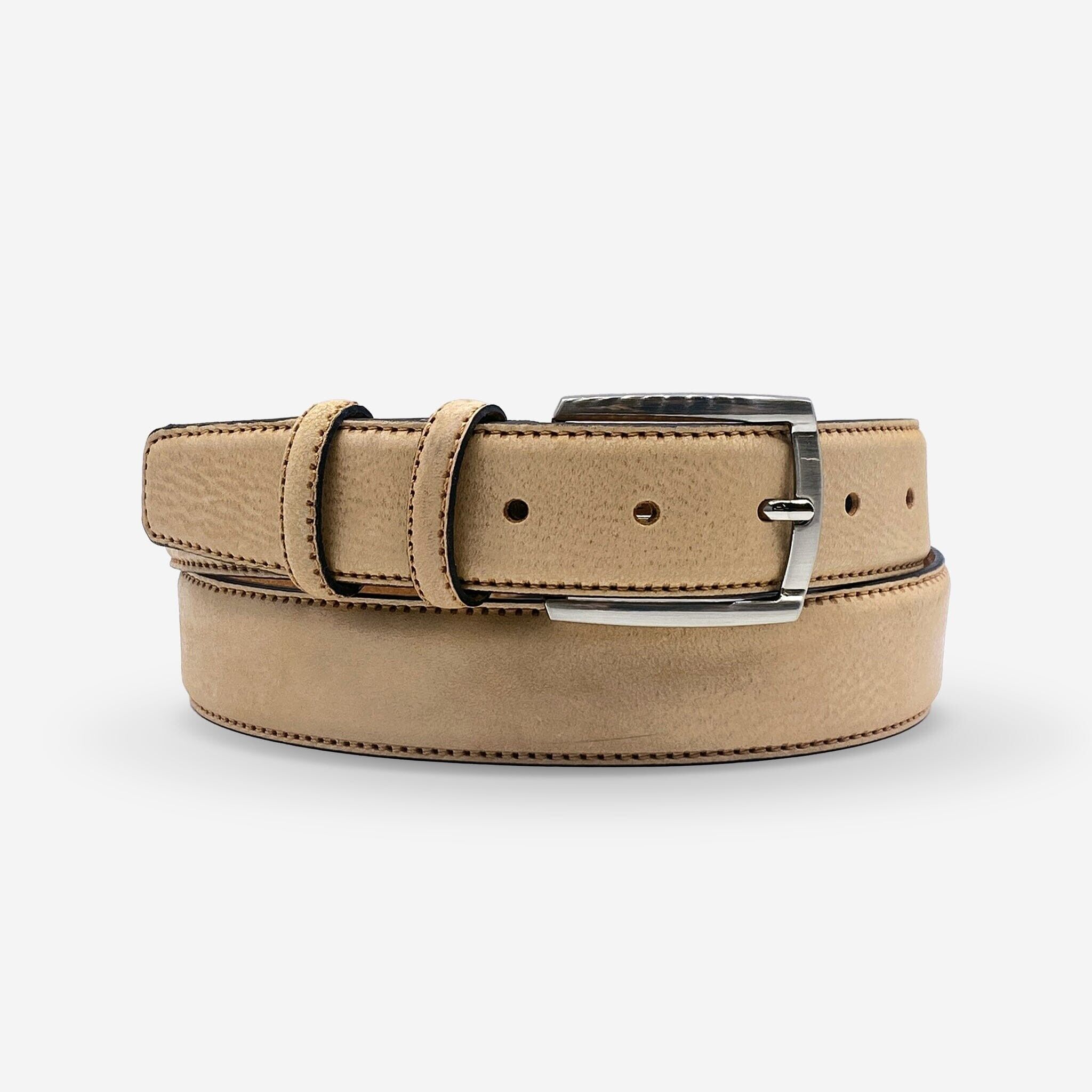 Cintura in pelle di vitello da uomo-Largeur 35mm-CT075