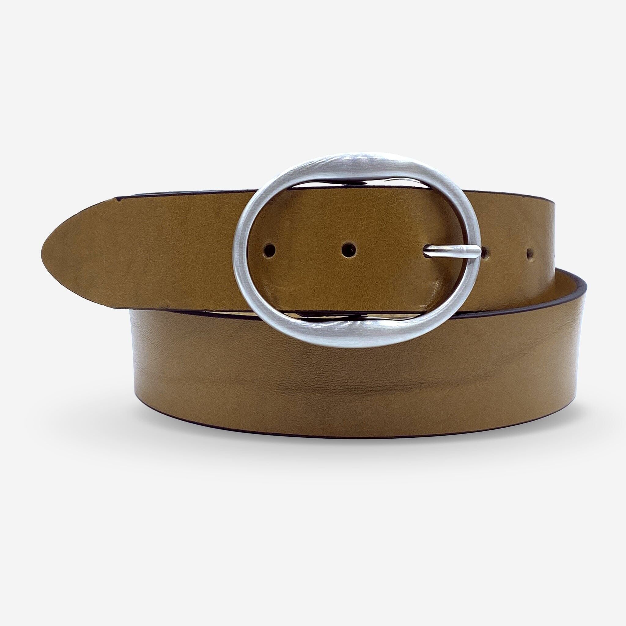 Cintura in pelle di vitello da donna-Largeur 40mm-CTF053