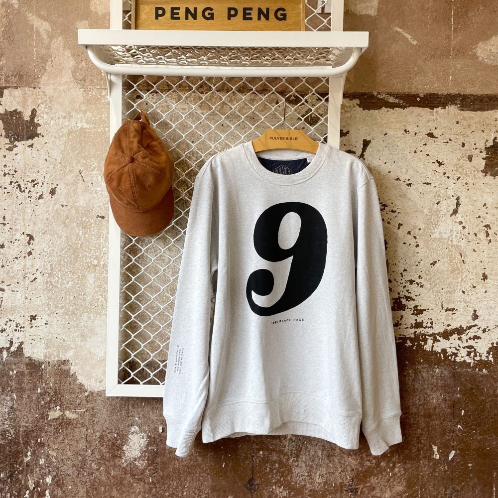 Suéter Roadwear gris claro de Beach Race 1965