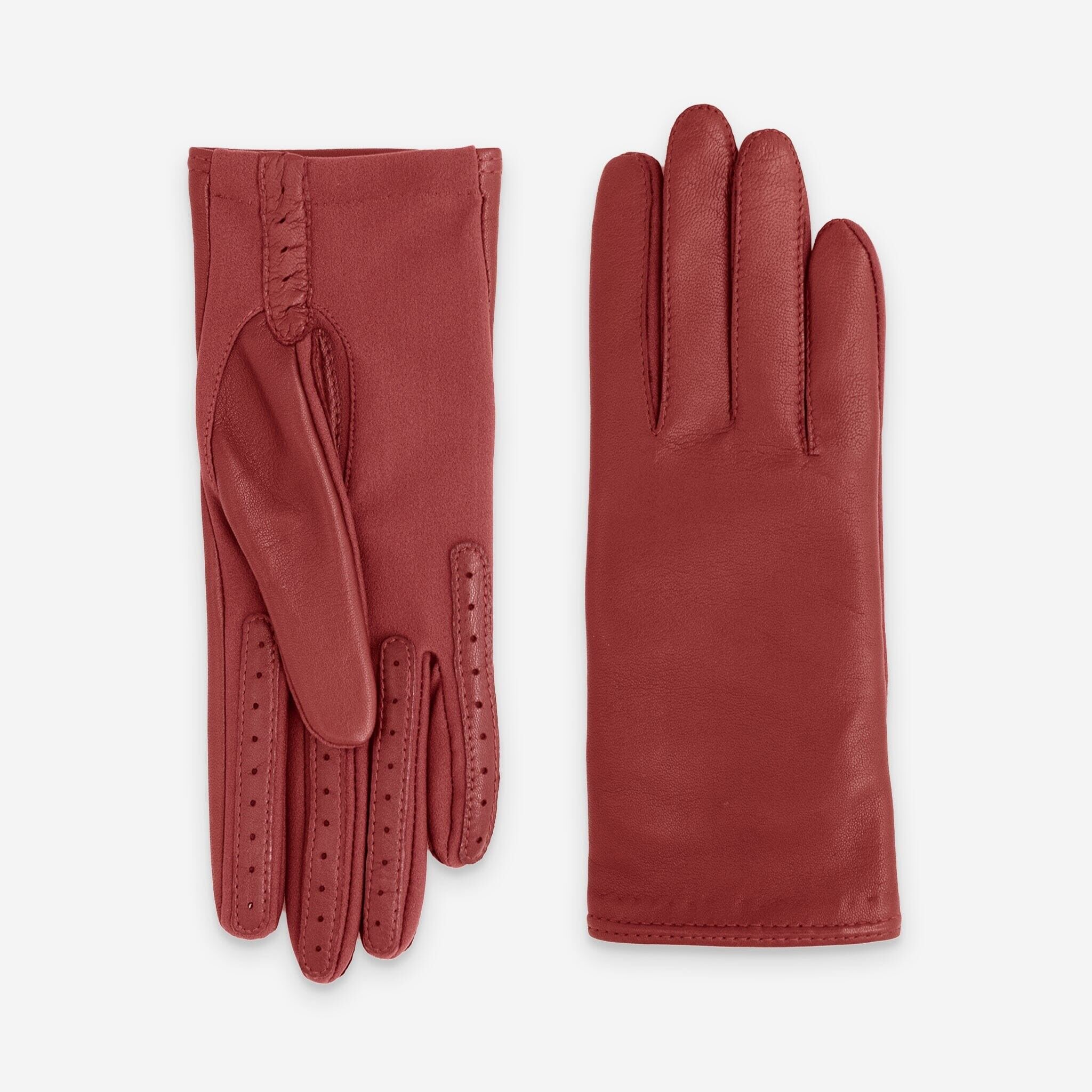 Gants flexicuir-agneau-spandex-100% poliéster (microfibra)-11123MI