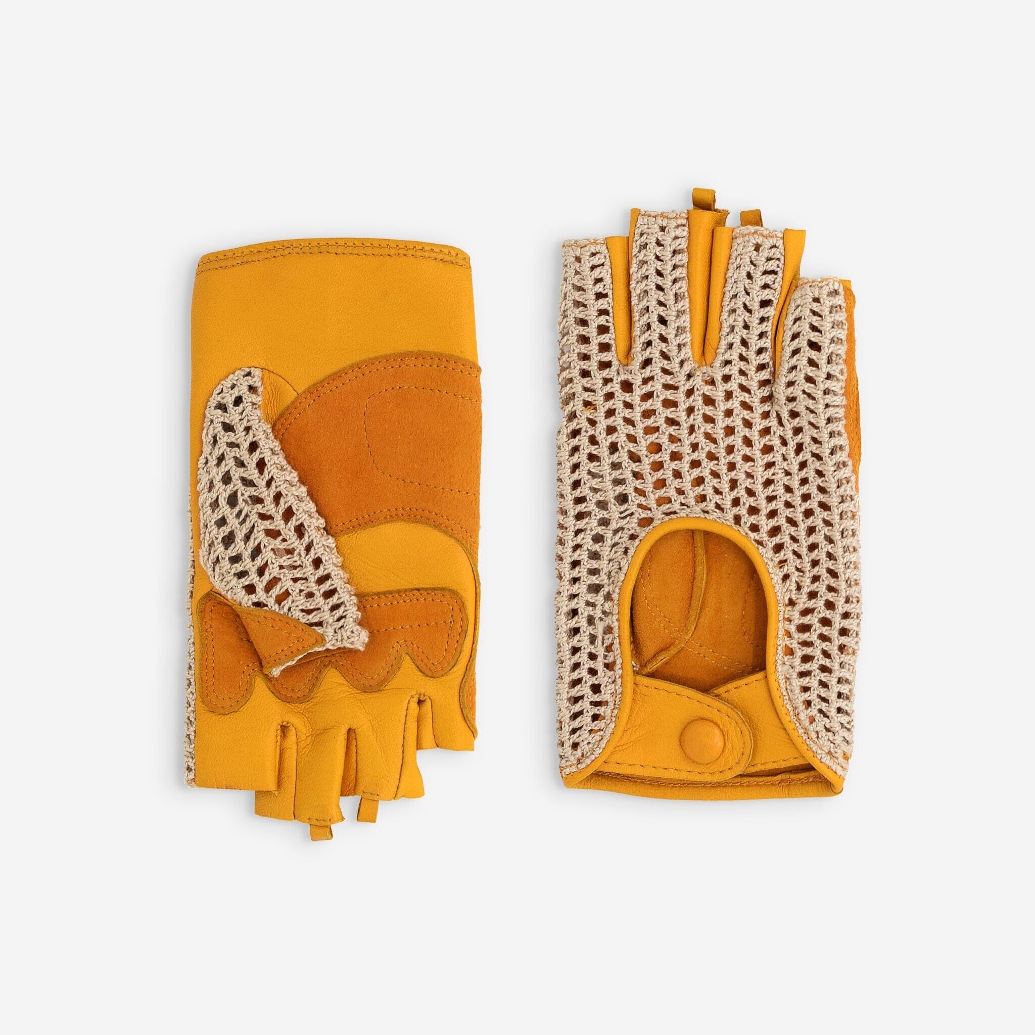 Guanti in pelle vélo/e-trottinette femme-60011L