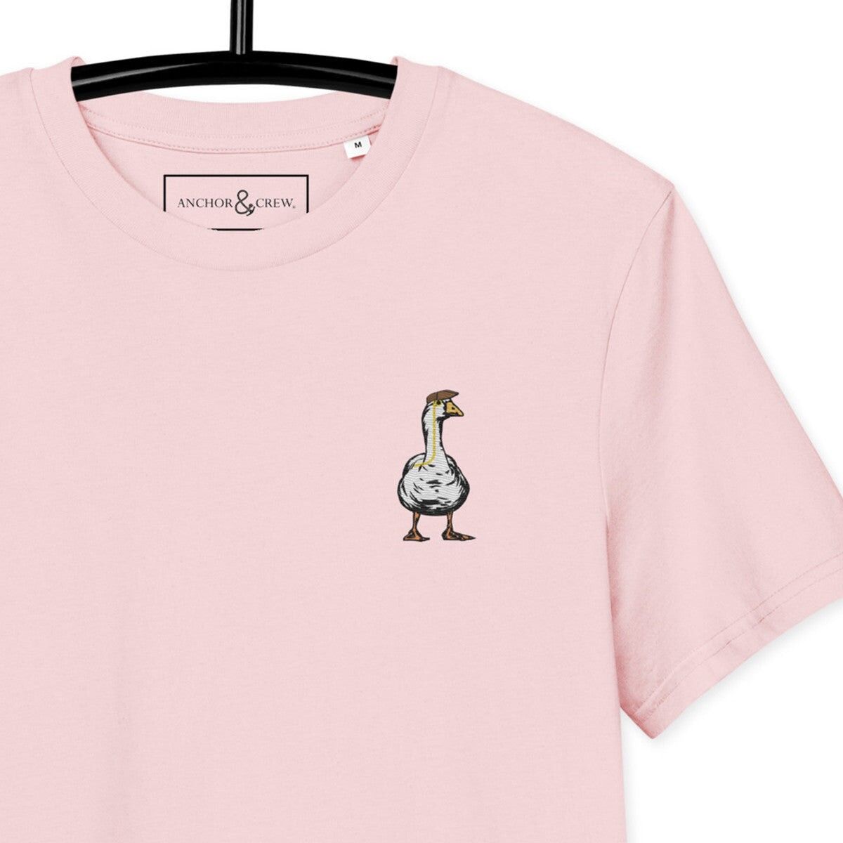T-shirt ricamata in cotone biologico Dapper Duck Actual Life