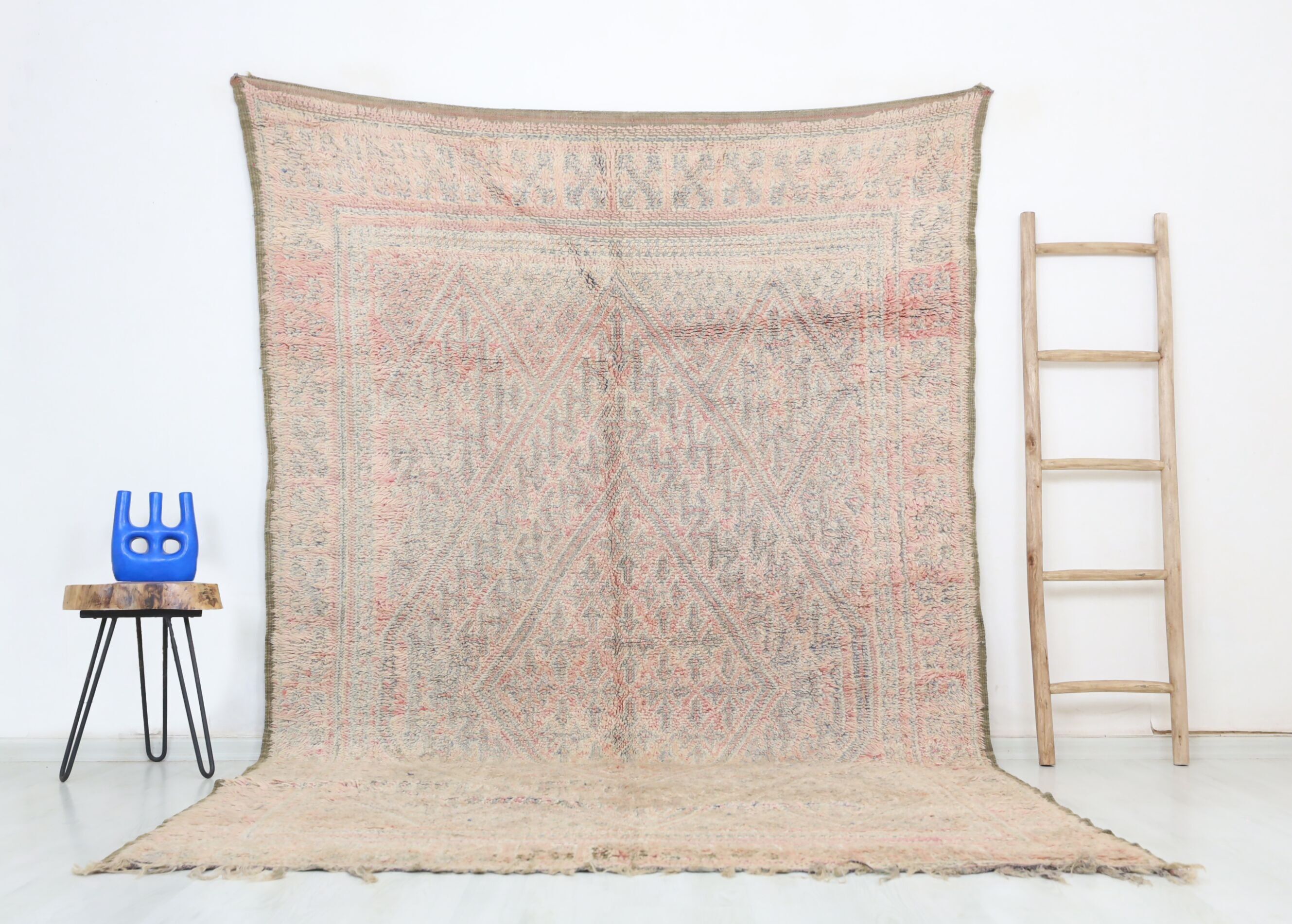 Tappeto marocchino vintage Asirem 190 cm x 302 cm