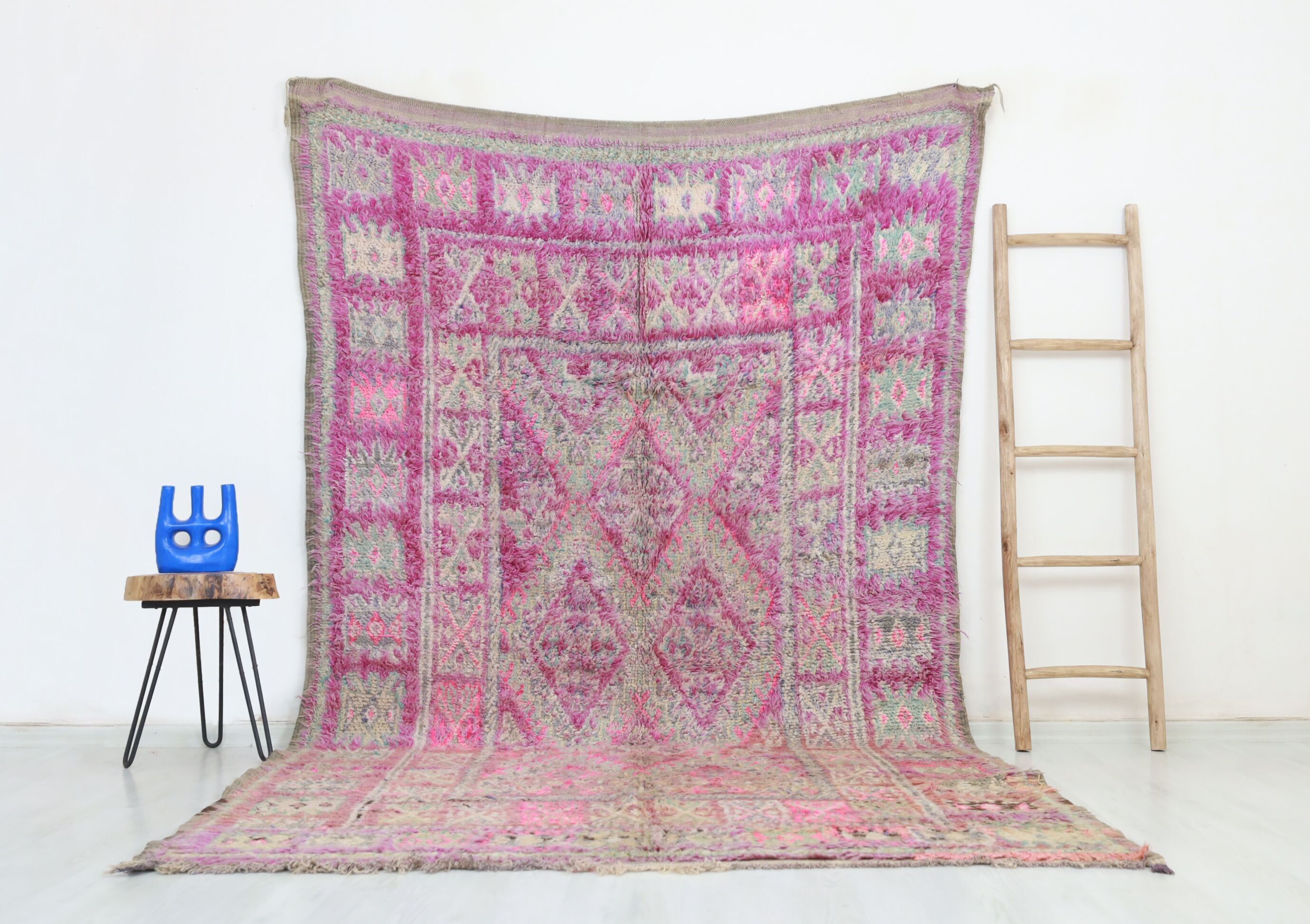 Tappeto marocchino vintage Urigh 183 cm x 318 cm