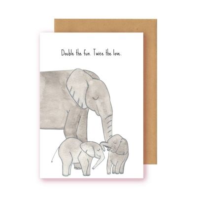 Postkaart - olifant