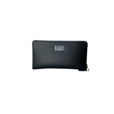 Portafoglio Mini Nero Satinato - Portafoglio donna