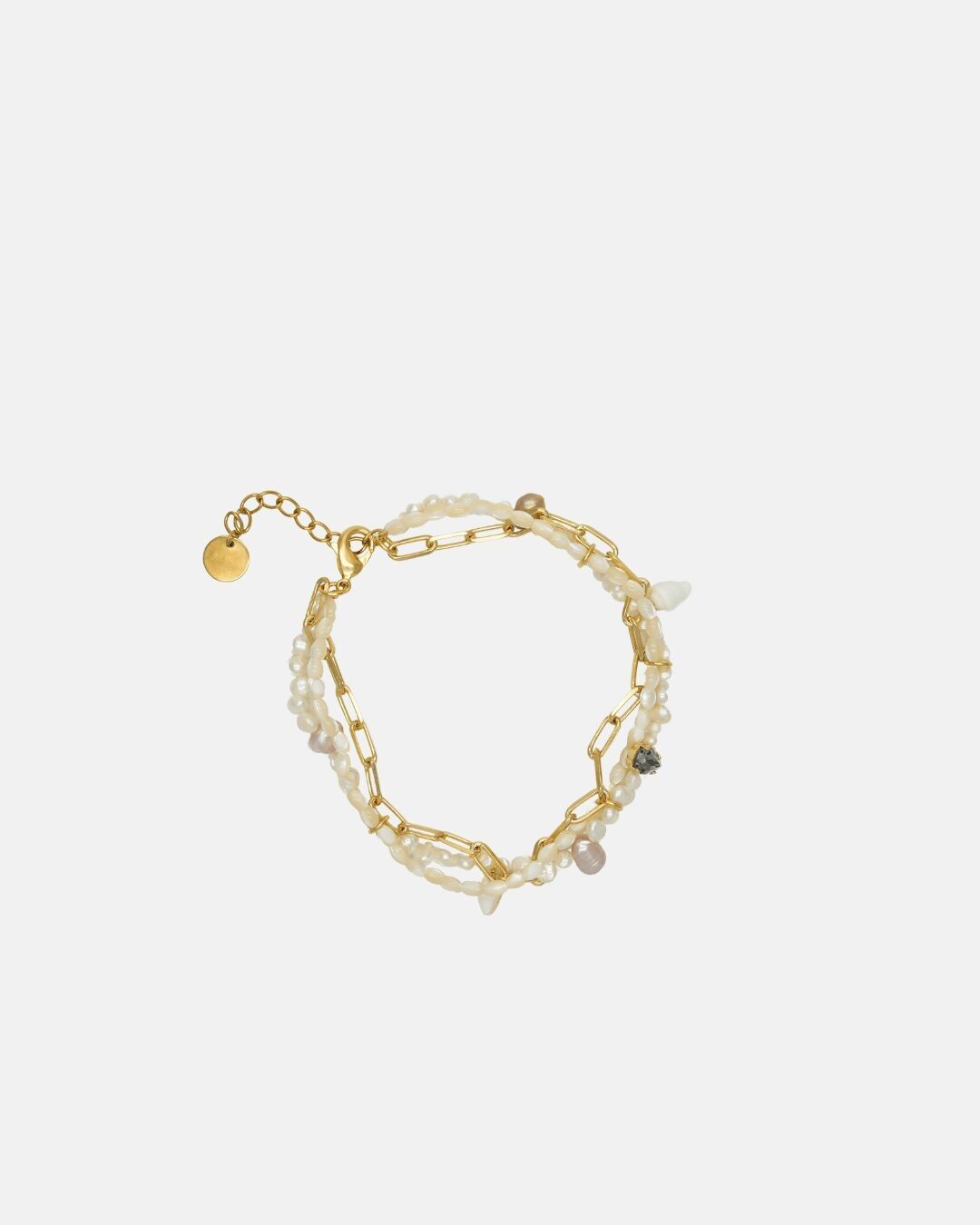 Sia multi-row ankle bracelet