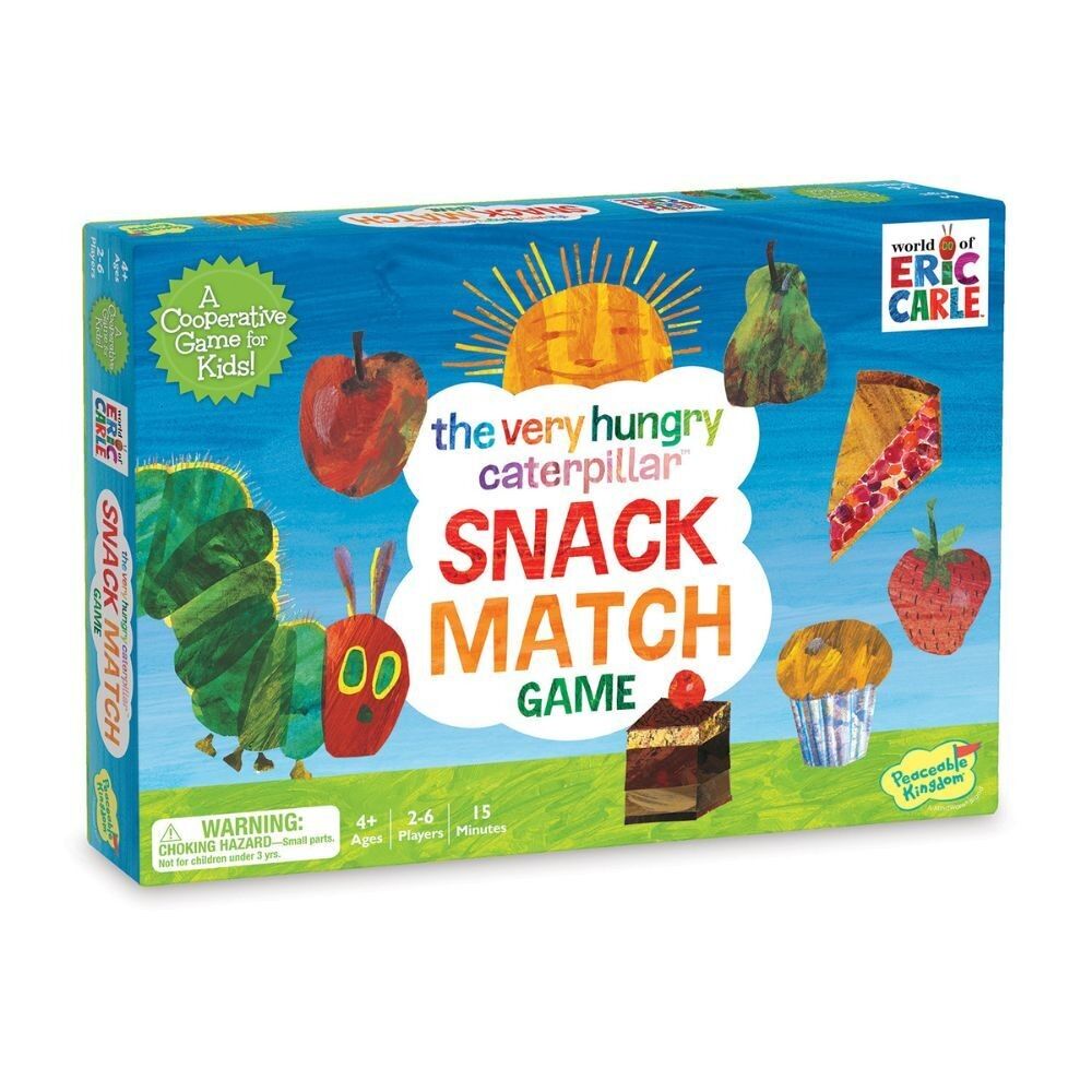 PREORDINA - Gioco per bambini "World of Eric Carle Very Hungry Caterpillar Snack Match"