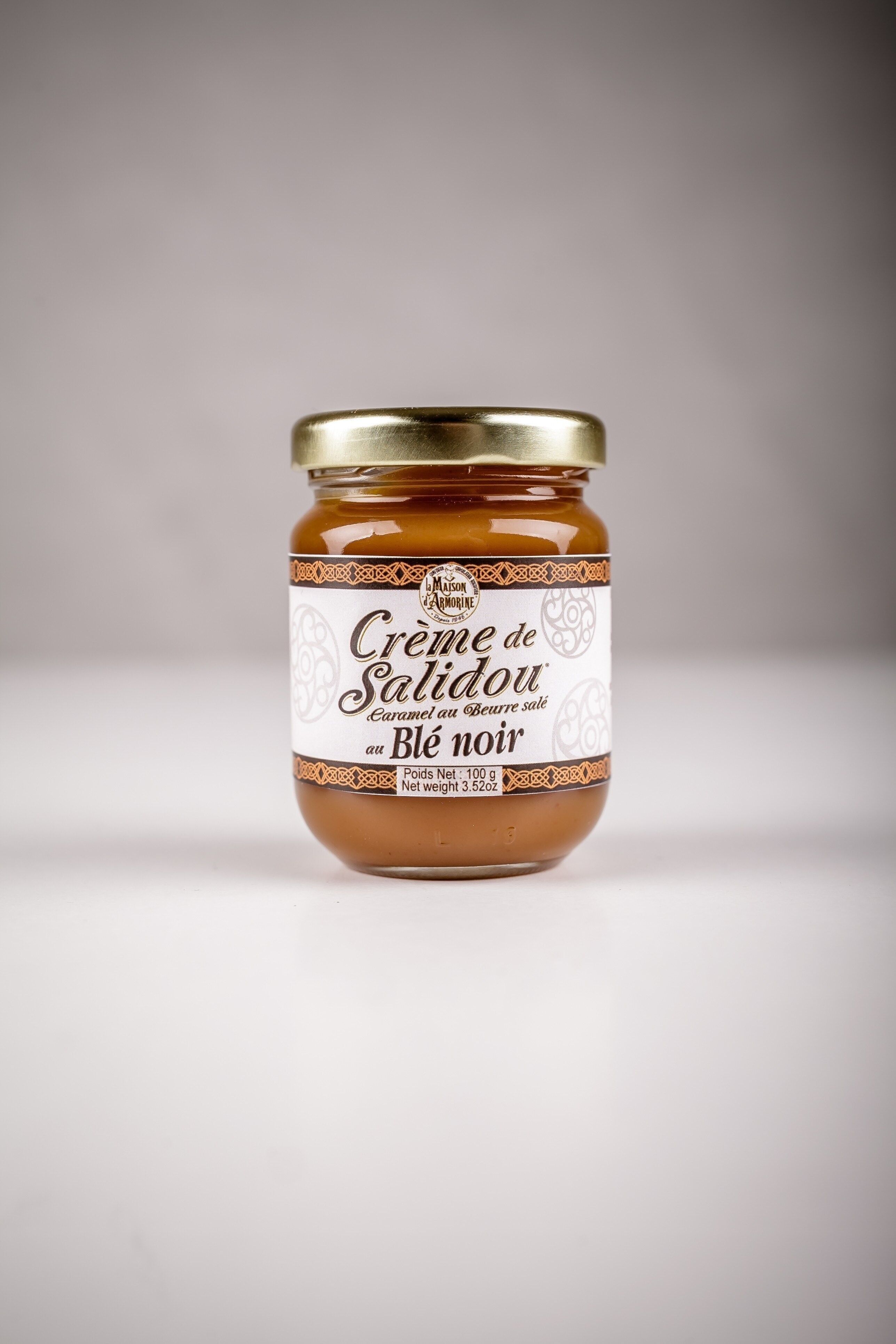 Mini Salidou Blé Noir cream pot - salted butter caramel cream