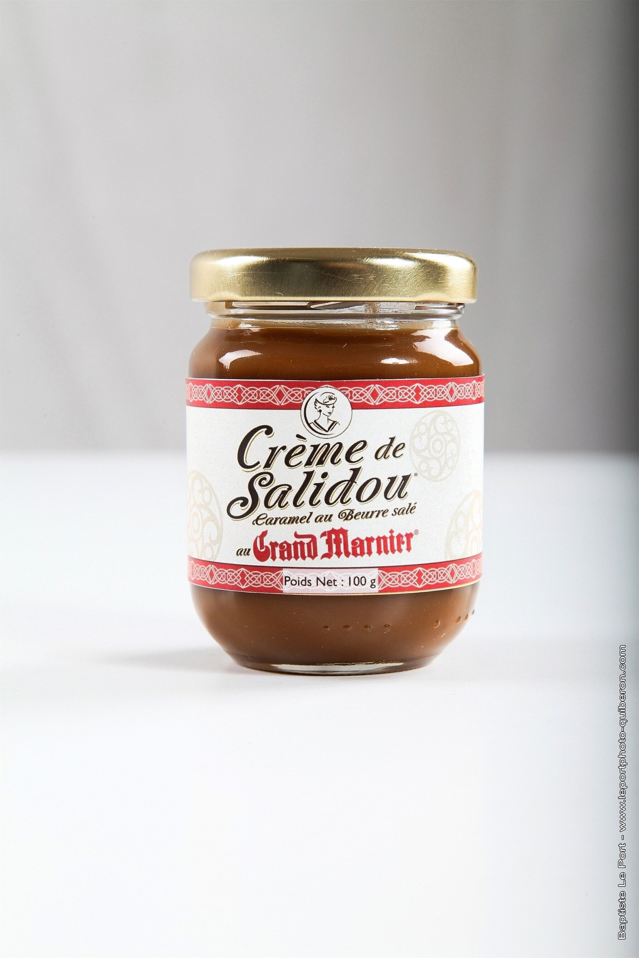 Mini cream pot by Salidou Grand Marnier - salted butter caramel cream